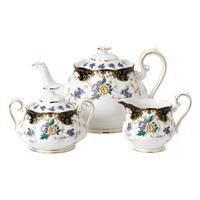 100 years of royal albert 1910 duchess teapot sugar and cream set