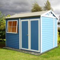 10X7 Mammoth Loglap Timber Shed with Assembly Service