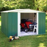 10X8 Greenvale Apex Metal Shed