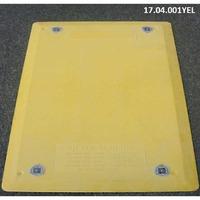 1080 x 1080mm Yellow Trench Cover 350-700kg capacity