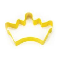 10cm Yellow Crown Cookie Cutter