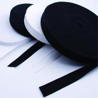 100% Cotton Tapes 6mm x 250m Roll - Black