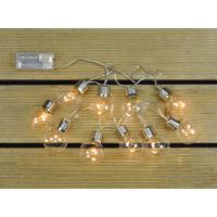 10 led edison lightbulb string lights battery by kingfisher