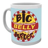 10oz Arrow Big Belly Burger Mug