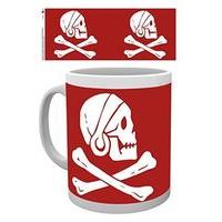 10oz Uncharted Red Skull Mug