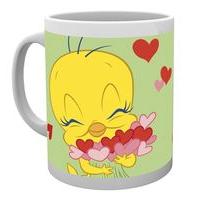 10oz Tweety Pie Valentines Love Bird Mug