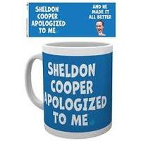 10oz The Big Bang Theory Sheldon Cooper Apologised Mug