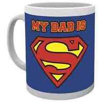 10oz superman my dad is superdad mug