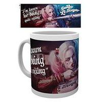 10oz suicide squad harley bat mug