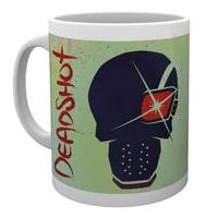 10oz suicide squad deadshot skull mug