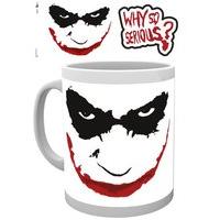 10oz batman the dark knight why so serious mug