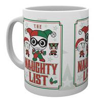 10oz Dc Comics Naughty List Christmas Mug
