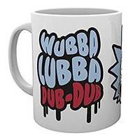 10oz rick morty wubba lubba dub dub mug