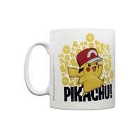 10oz pokemon ash hat pikachu mug