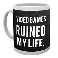 10oz Gaming Ruined My Life Mug