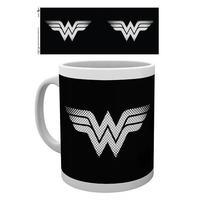 10oz Dc Comics Wonder Woman Monotone Logo Mug