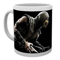 10oz mortal kombat scorpion mug