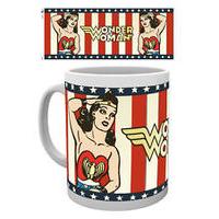 10oz Dc Comics Wonder Woman Vintage Mug