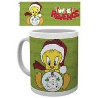 10oz Looney Tunes Tweety Christmas Mug