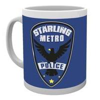 10oz Arrow Police Mug