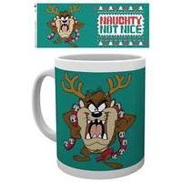 10oz Looney Tunes Taz Christmas Mug