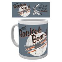 10oz Looney Tunes Rocket Board Mug