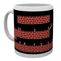 10oz lemmings bricks mug