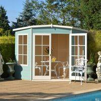 10X10 Hampton Shiplap Timber Summerhouse with Assembly Service