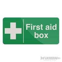 100mm x 200mm First Aid Box Sign