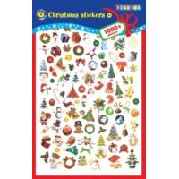 1000 Piece Christmas Sticker Pad