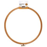 10 wooden embroidery hoop