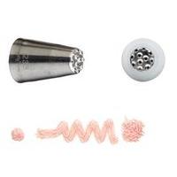 10mm Small Stainless Steel Grass Hair Icing Nozzle