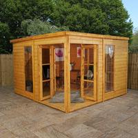 10ft x 10ft Pavilion Garden Summerhouse | Waltons