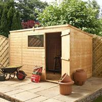 10 x 6 Waltons Tongue and Groove Pent Wooden Shed