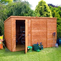 10\' x 6\' Select Tongue and Groove Pent Shed (No Windows)