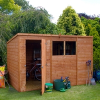 10 x 6 waltons select tongue and groove garden pent shed