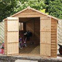 10 x 8 Waltons Overlap Apex Wooden Shed