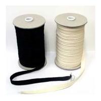 10mm cotton webbing binding tape black