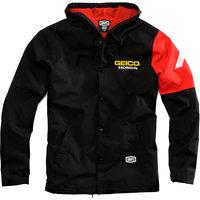 100 geico honda flux hooded jacket