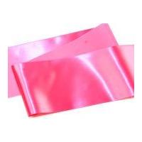 10cm Reel Chic Wide Satin Sash Ribbon Candy Pink