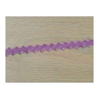 10mm May Arts Velvet Zig Zag Ribbon Lilac