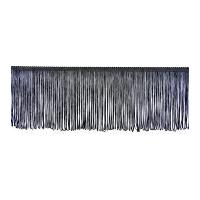 10cm simplicity looped chainette fringe trimming black