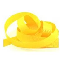 10mm berisford grosgrain ribbon 9026 buttercup