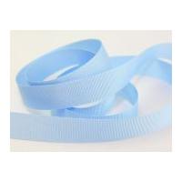 10mm Berisford Grosgrain Ribbon 9510 Sky