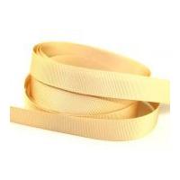 10mm Berisford Grosgrain Ribbon 9627 Cream