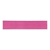 10mm Berisford Super Sheer Organza Ribbon 72 Shocking Pink