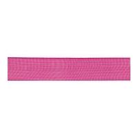 10mm berisford super sheer organza ribbon 72 shocking pink