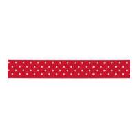 10mm berisford micro dot print ribbon 15 red