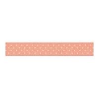 10mm Berisford Micro Dot Print Ribbon 71 Peach