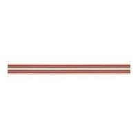 10mm berisford deckchair stripe ribbon 1 red